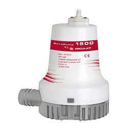 Elettropompa Europump II 1500 24 V Pompa di Sentina