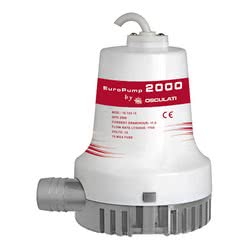 Elettropompa Europump II 2000 24 V Pompa di Sentina
