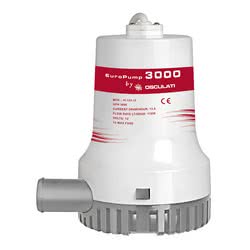 Elettropompa Europump II 3000 12 V Pompa di Sentina