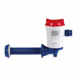 Europump 90° bulkhead pump fish tank aeration