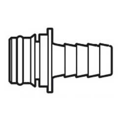 Portagomma diritto Ø mm 14
