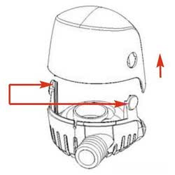 Pompa Whale Orca 950 GPH 12 V