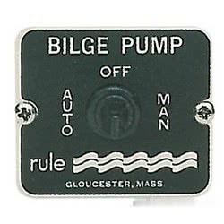 RULE panel switch for bilge pumps