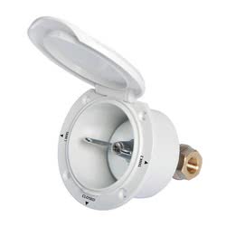 Rubinetto carburante con vano