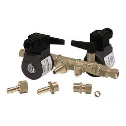 Elettrorubinetto carburante doppio