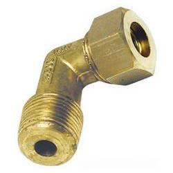 Raccordo a compressione in ottone per tubo in rame con tenuta Bicono Ottone