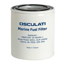 FILTRO BENZINA TRASPARENTE PORTATA 50LT/H