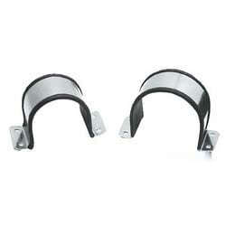 Cavallotti inox gommati 56/60