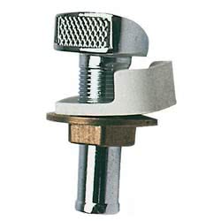 Sfiato carburante in ottone cromato