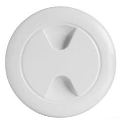 Tappo ispezione in polipropilene con viti di fissaggio invisibili