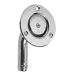 Sfiato carburante a 90° in acciaio inox a filo