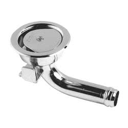 Sfiato inox a filo testa 50 mm