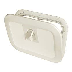 Portello a filo RAL 9001 380 x 280 mm