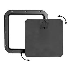 Portello estraibile nero