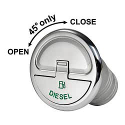 Tappo imbarco Quick Lock Diesel 30° mm 50