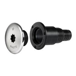 Tappo imbarco costampato Ø50+Ø38mm WASTE ISO 8099