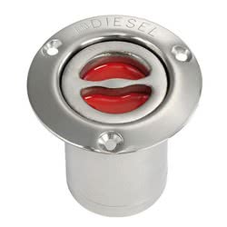 Tappo inox imbarco Diesel 80 mm