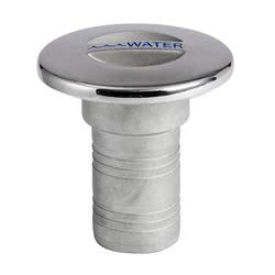 Tappo inox a filo Water 38 mm