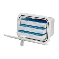 Cassonetto con portello a tenuta stagna