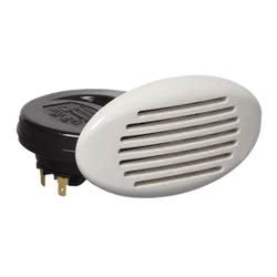 Tromba ad incasso a scomparsa con diffusore a chiocciola