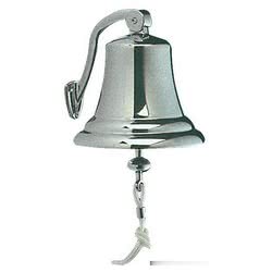 Campana regolamentare in ottone cromato