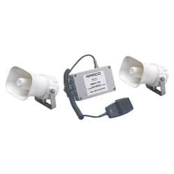 Tromba con fischio 112 dB 12 V a 2 altoparlanti