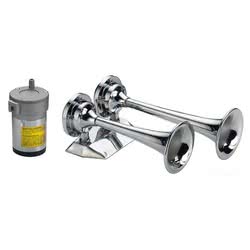Tromba cromata 2 corni 24 V