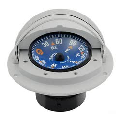 RIVIERA compass 3" w/cover blue rose/grey body