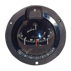 RIVIERA Polare 3" bulkhead mounting compass for sailing boats