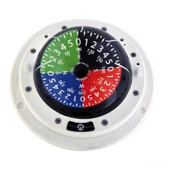 Bussola tattica Riviera 3" bianca