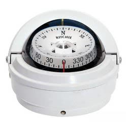 Bussola Ritchie Voyager 3" esterna bianca/bianca
