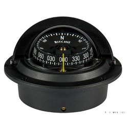 Bussola Ritchie Wheelmark 3" incasso nera/nera