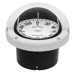 Bussola Ritchie Helmsman 3"3/4 incasso bianca/b.