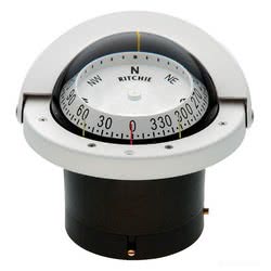Bussola Ritchie Navigator 4"1/2 incasso comb. b/b