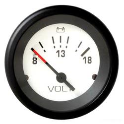 Voltmetro 8/18 V Teleflex