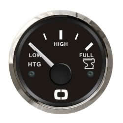 Indicatore acque nere 10/180 ohm nero/lucida