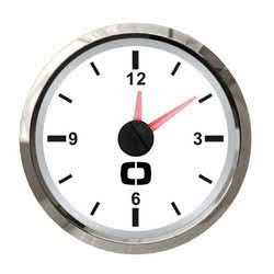 Orologio al quarzo bianco/lucida