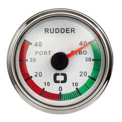 Indicatore angolo di barra bianco/lucida