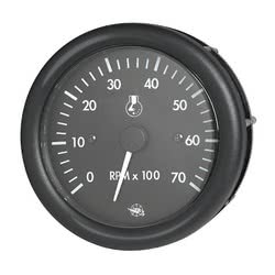 Contagiri 2/4 tempi 12 V nero