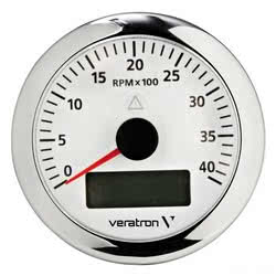 Contagiri 4000 RPM bianco