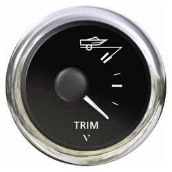 Indicatore trim nero