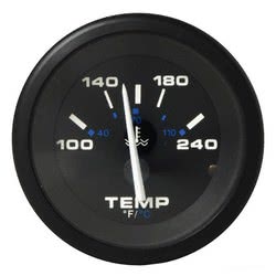 Temper. acqua Teleflex 240°F