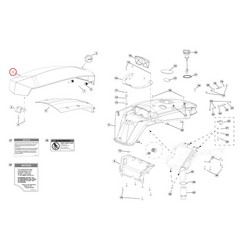ETEC G2 3.4L Black Head TOP Panel - From 200ho to 300