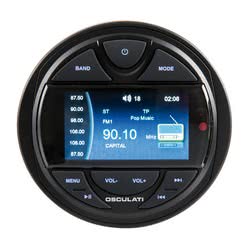 Radio da cruscotto con telecomando e antenna DAB inclusa