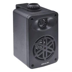 Coppia di casse stereo 2 vie per interno nere 4" - 2X120W Marine Nautiche Altoparlanti Nautici