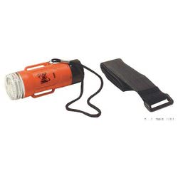 MAYDAY safety light fitted with high intensity stroboscopic light