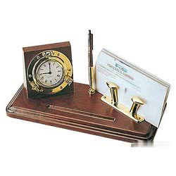 Set Scrivania con accessori in ottone