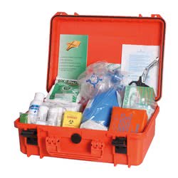 Kit di pronto soccorso tabella D Realizzata in accordo con il D.M. 10/03/2022 in vigore dal 10/05/2022