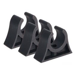 Clip per bloccaggio tubi, remi, bracci tendalini, ganci accosto, canne da pesca ecc