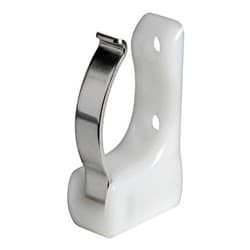 Clip a molla per fissaggio ganci d'accosto